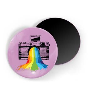 Photography Art Camera Rainbow Photographer Gift Magnet