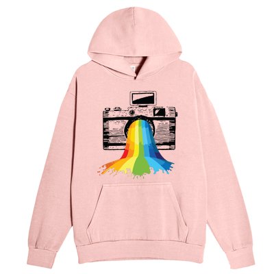 Photography Art Camera Rainbow Photographer Gift Urban Pullover Hoodie