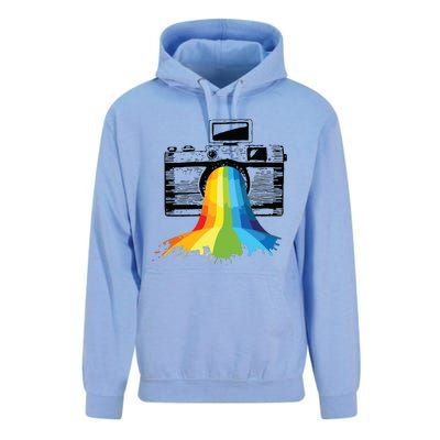 Photography Art Camera Rainbow Photographer Gift Unisex Surf Hoodie