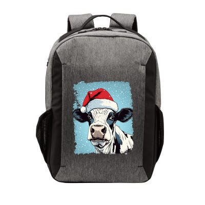 Pop Art Colorful Cow Christmas Gift Vector Backpack