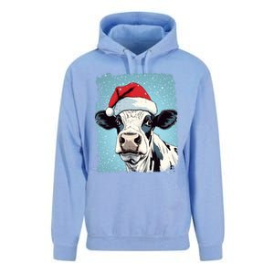 Pop Art Colorful Cow Christmas Gift Unisex Surf Hoodie