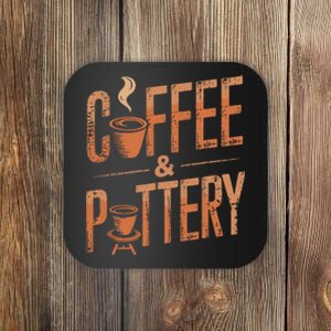 Pottery And Coffee Ceramic Artist Coaster