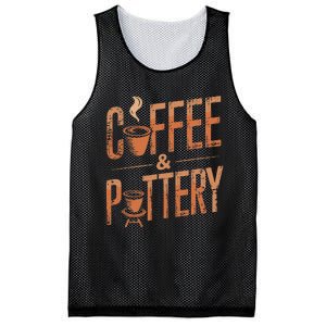 Pottery And Coffee Ceramic Artist Mesh Reversible Basketball Jersey Tank