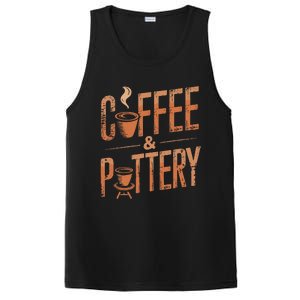 Pottery And Coffee Ceramic Artist PosiCharge Competitor Tank