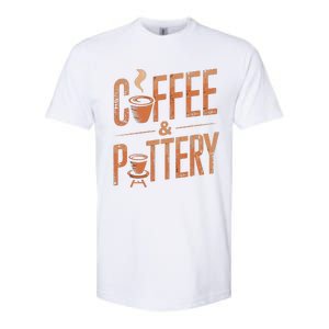 Pottery And Coffee Ceramic Artist Softstyle CVC T-Shirt