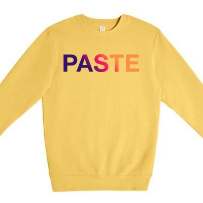 Paste And Copy Matching Father Mother Gift Premium Crewneck Sweatshirt