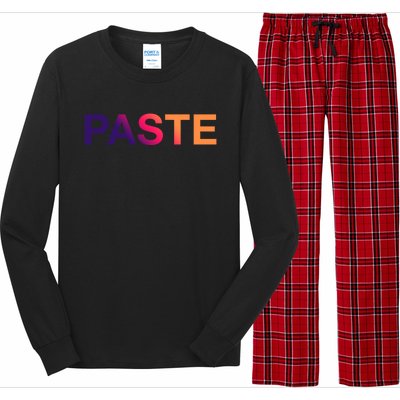 Paste And Copy Matching Father Mother Gift Long Sleeve Pajama Set