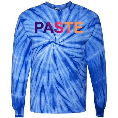 Paste And Copy Matching Father Mother Gift Tie-Dye Long Sleeve Shirt