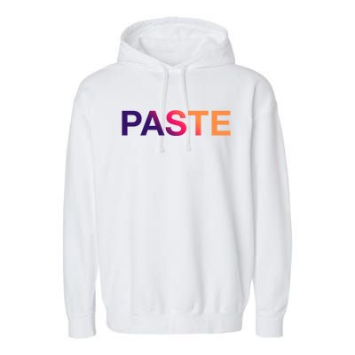 Paste And Copy Matching Father Mother Gift Garment-Dyed Fleece Hoodie