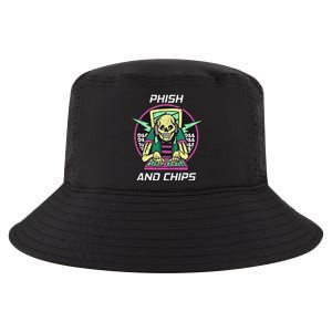 P.H.I.S.H And Chips Funny Hacker Cool Comfort Performance Bucket Hat