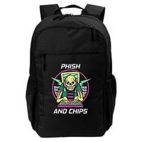 P.H.I.S.H And Chips Funny Hacker Daily Commute Backpack