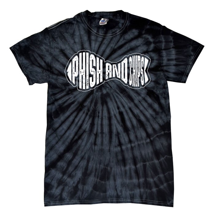 P.H.I.S.H And Chips Hacker Tie-Dye T-Shirt