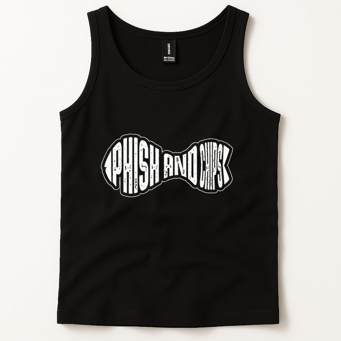 P.H.I.S.H And Chips Hacker Tank Top
