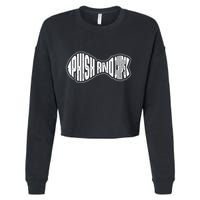 P.H.I.S.H And Chips Hacker Cropped Pullover Crew