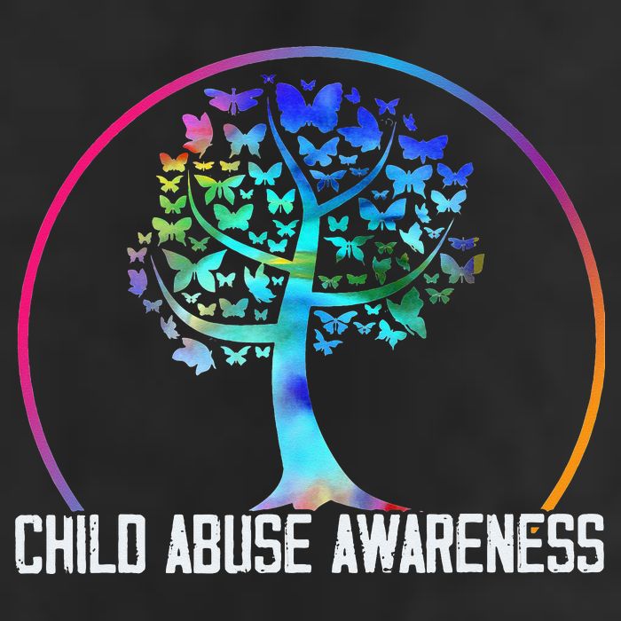 Protect All Child Abuse Prevention Awareness Month Cool Comfort Performance Bucket Hat