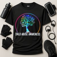 Protect All Child Abuse Prevention Awareness Month Cooling Performance Crew T-Shirt