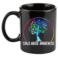 Protect All Child Abuse Prevention Awareness Month 11oz C Handle Ceramic Mug