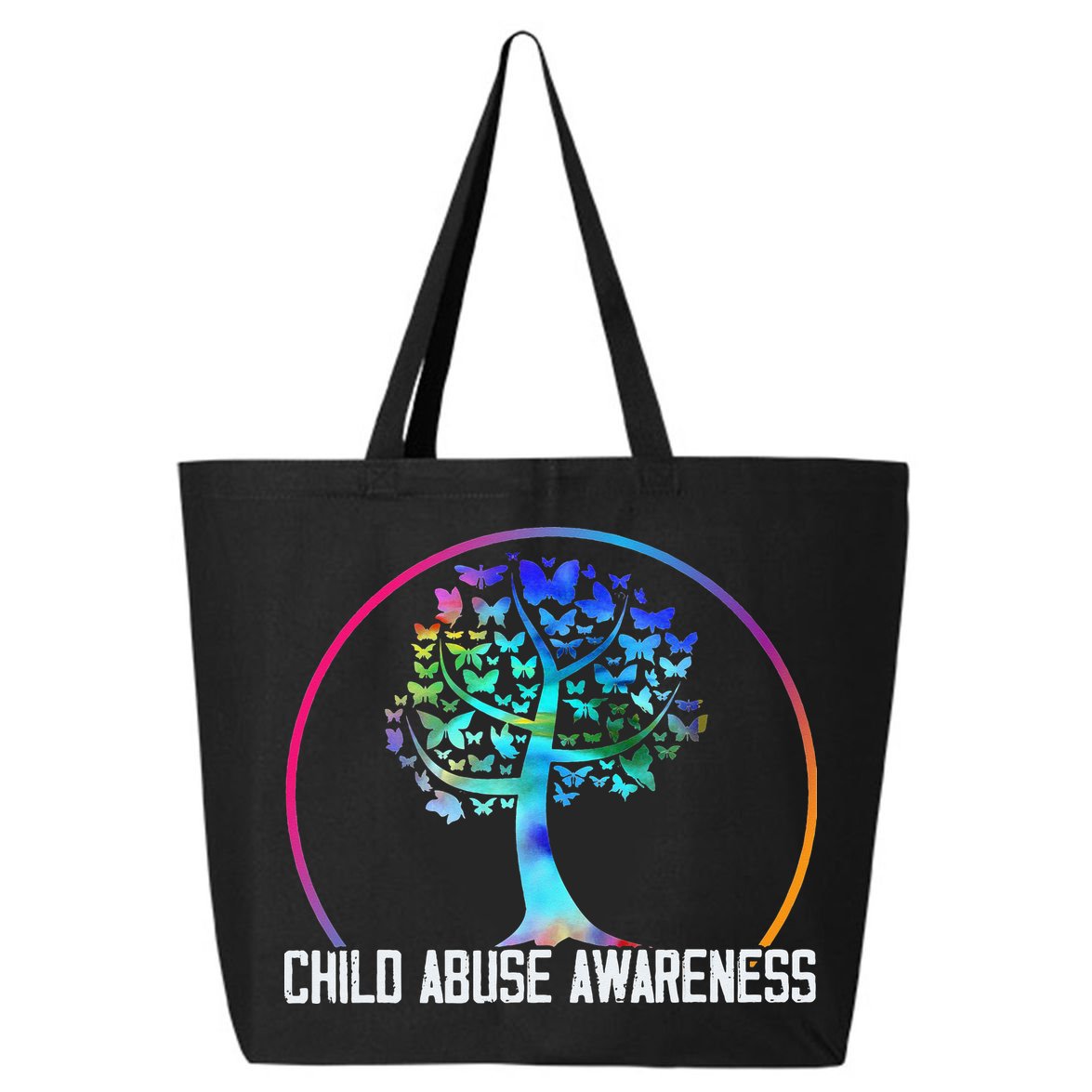 Protect All Child Abuse Prevention Awareness Month 25L Jumbo Tote