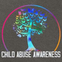Protect All Child Abuse Prevention Awareness Month Cotton Canvas Backpack