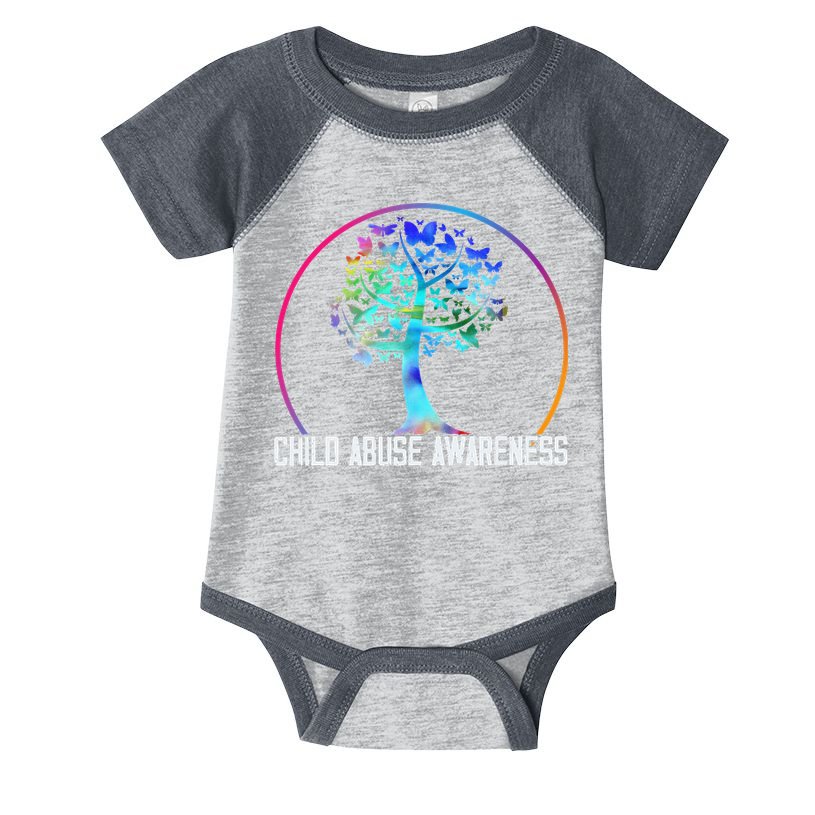 Protect All Child Abuse Prevention Awareness Month Infant Baby Jersey Bodysuit