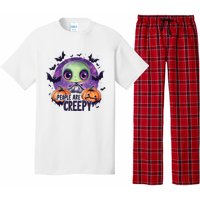 People Are Creepy Halloween Season Pajama Set