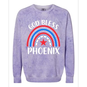 Phoenix Arizona Cute Gift I Love Phoenix Arizona Usa Gift Colorblast Crewneck Sweatshirt