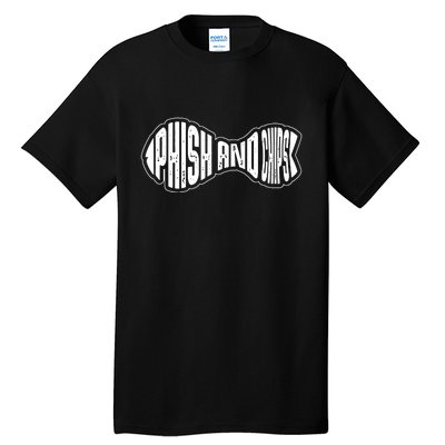 Phish And Chips, Hacker Tall T-Shirt