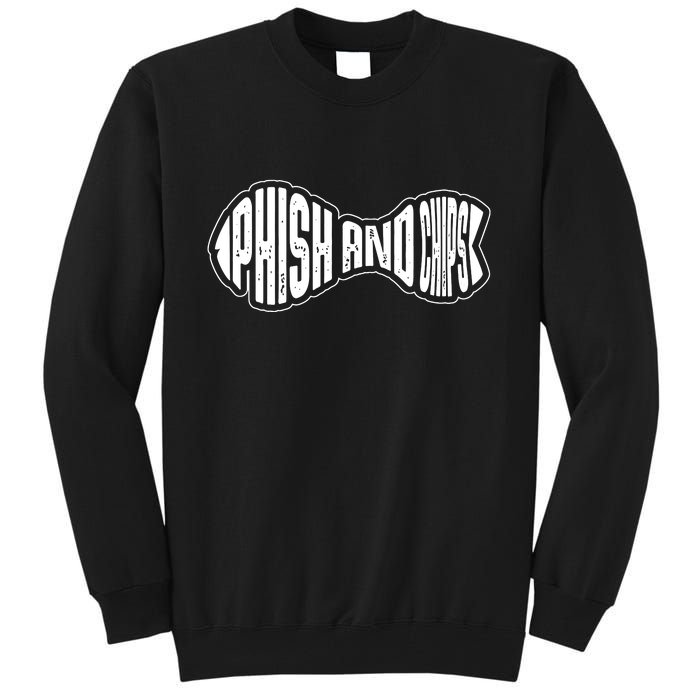 Phish And Chips, Hacker Tall Sweatshirt