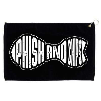 Phish And Chips, Hacker Grommeted Golf Towel