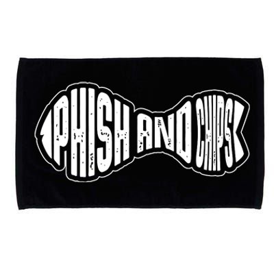 Phish And Chips, Hacker Microfiber Hand Towel