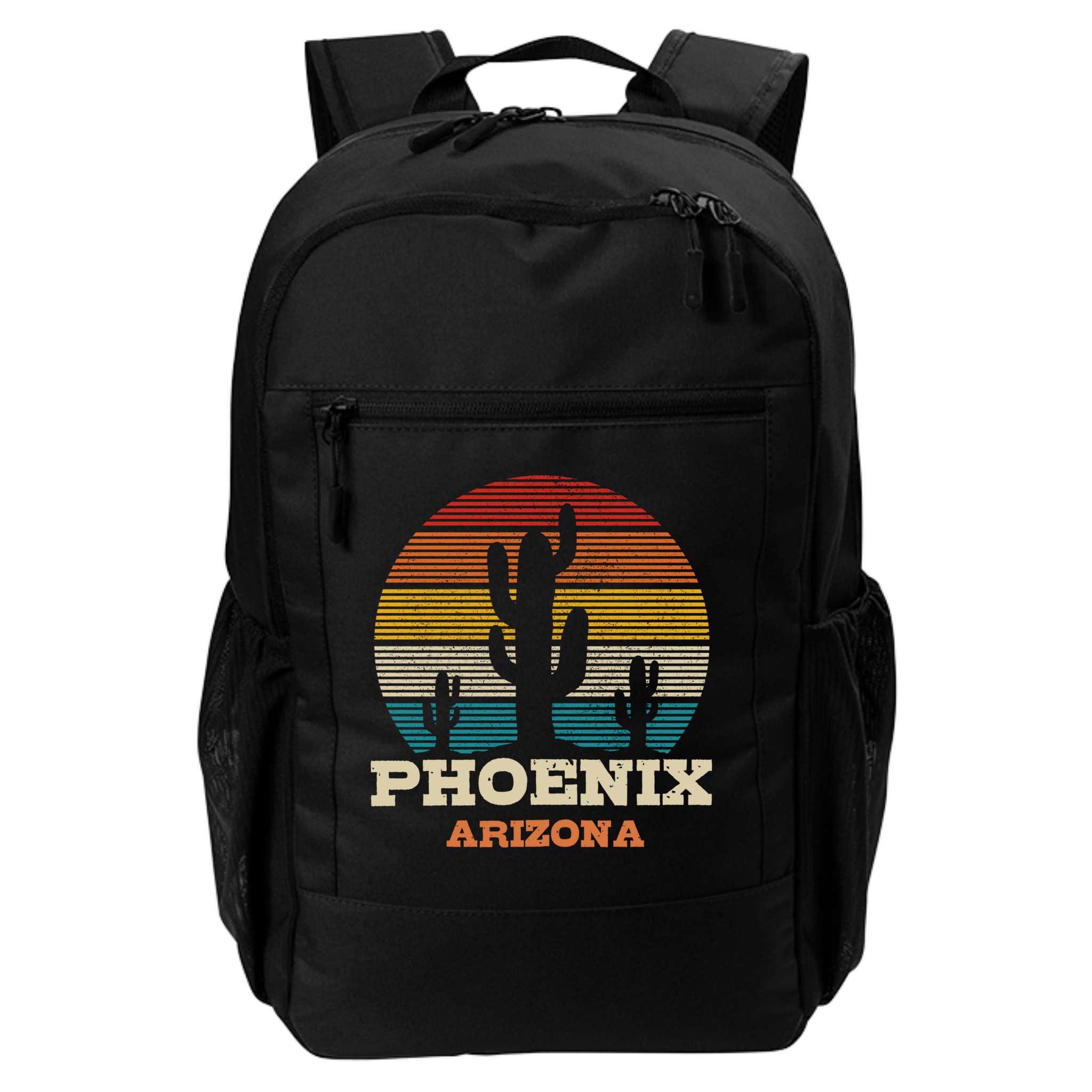 Phoenix Arizona Cactus Vintage Retro Desert Souvenir Gift Backpack