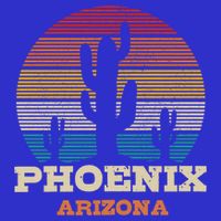 Phoenix Arizona Cactus Vintage Retro Desert Souvenir Gift Apron