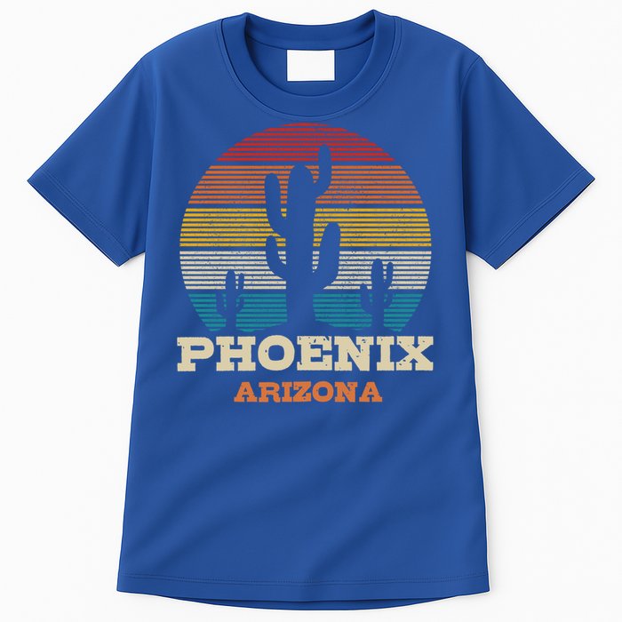 Phoenix Arizona Cactus Vintage Retro Desert Souvenir Gift Tall T-Shirt