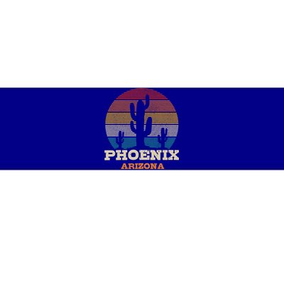 Phoenix Arizona Cactus Vintage Retro Desert Souvenir Gift Bumper Sticker