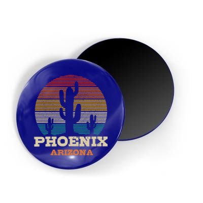 Phoenix Arizona Cactus Vintage Retro Desert Souvenir Gift Magnet