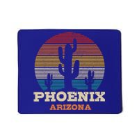 Phoenix Arizona Cactus Vintage Retro Desert Souvenir Gift Mousepad