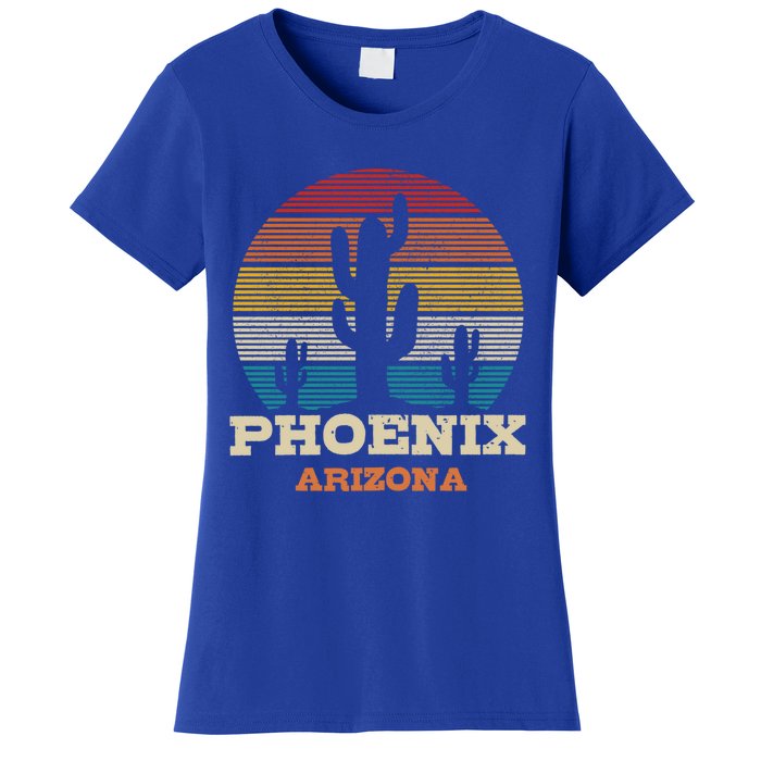 Phoenix Arizona Cactus Vintage Retro Desert Souvenir Gift Women's T-Shirt