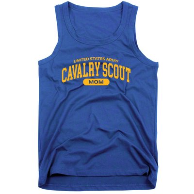 Proud Army Cavalry Scout Mom Funny Gift Tank Top