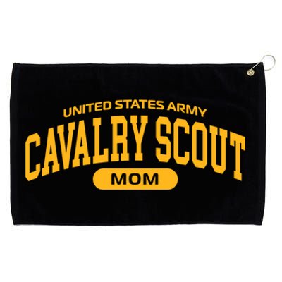 Proud Army Cavalry Scout Mom Gift Grommeted Golf Towel