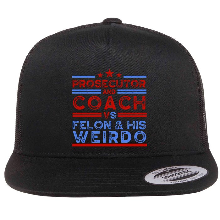 Prosecutor And Coach Vs Felon And His Weirdo Flat Bill Trucker Hat