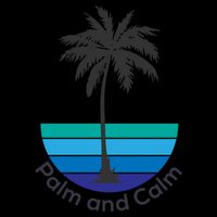Palm And Calm Summer Vacation Vibes Vacay Mode Sunshine Meaningful Gift Sustainable Bucket Hat