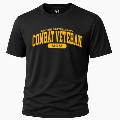 Proud Army Combat Veteran Mom Gift Performance Shirt