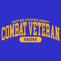 Proud Army Combat Veteran Mom Gift 16 in Basic Backpack