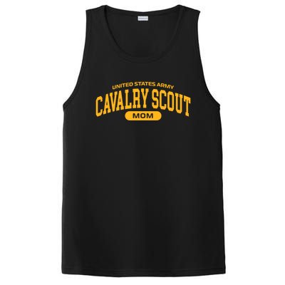 Proud Army Cavalry Scout Mom Cute Gift PosiCharge Competitor Tank