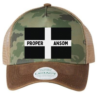 Proper Ansom Cornish Saying Cornwall Legacy Tie Dye Trucker Hat