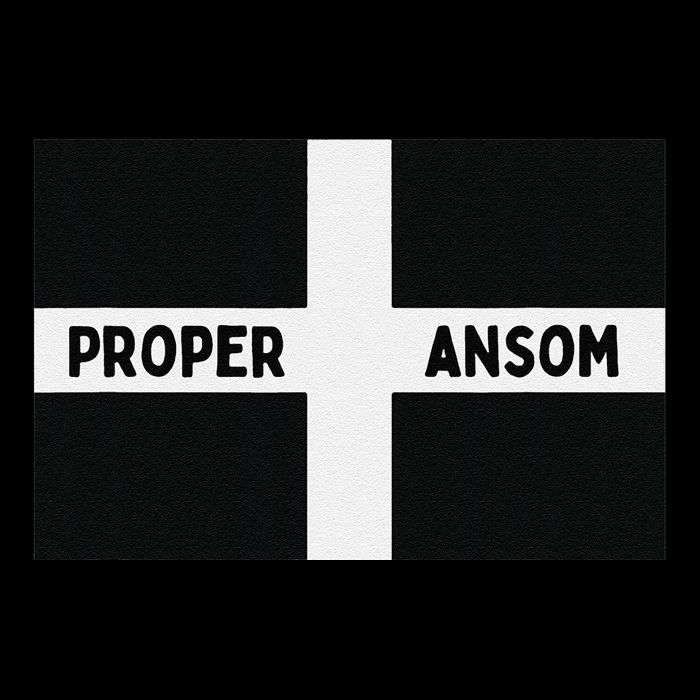 Proper Ansom Cornish Saying Cornwall Sweatshirt