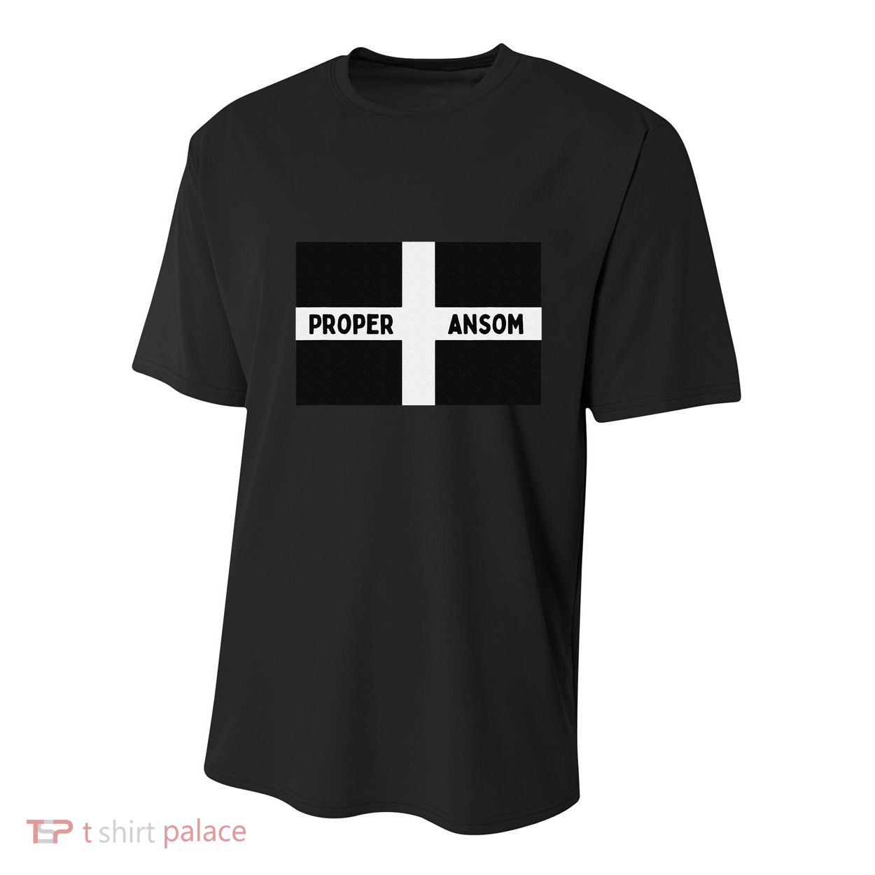 Proper Ansom Cornish Saying Cornwall Youth Performance Sprint T-Shirt