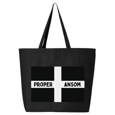 Proper Ansom Cornish Saying Cornwall 25L Jumbo Tote