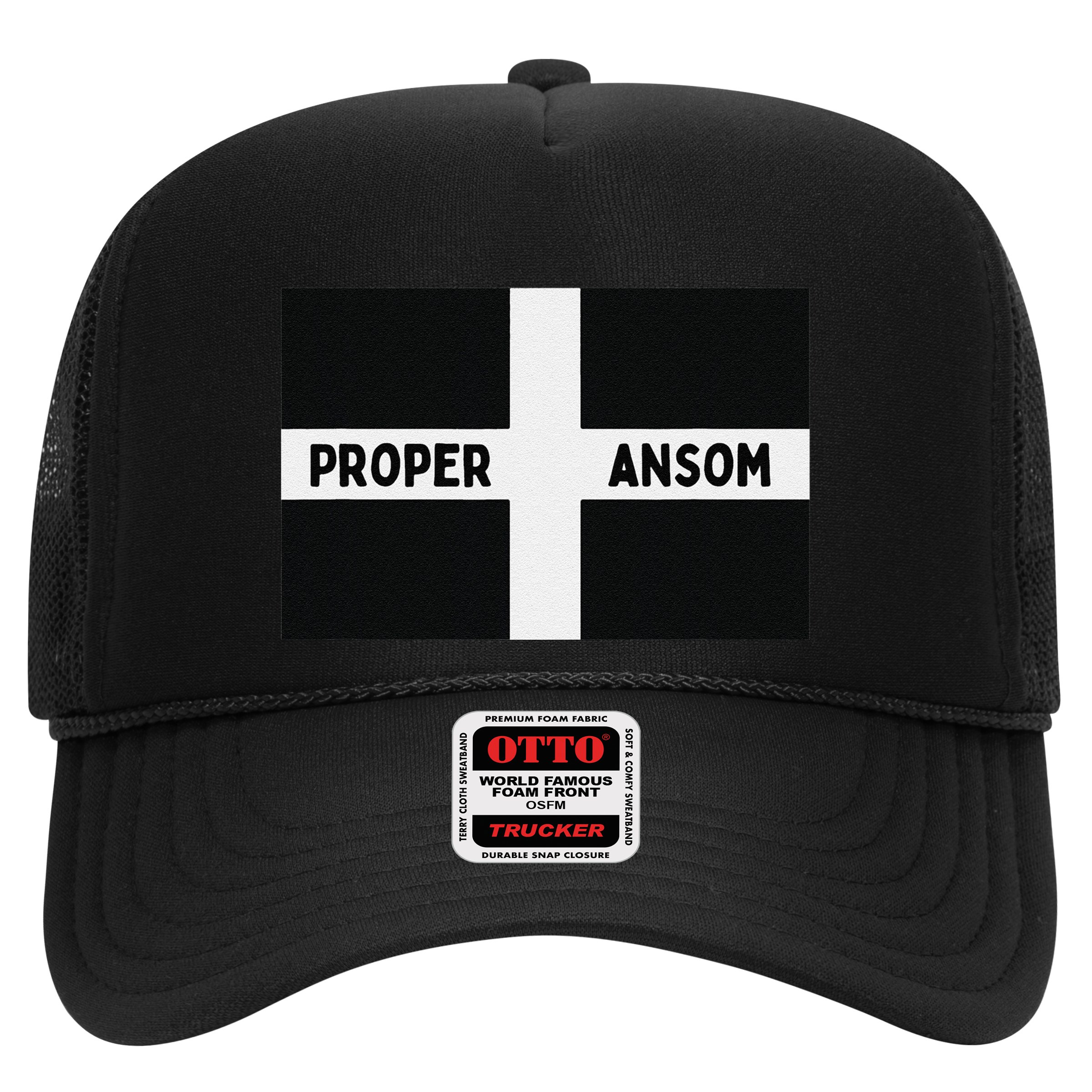 Proper Ansom Cornish Saying Cornwall Hat