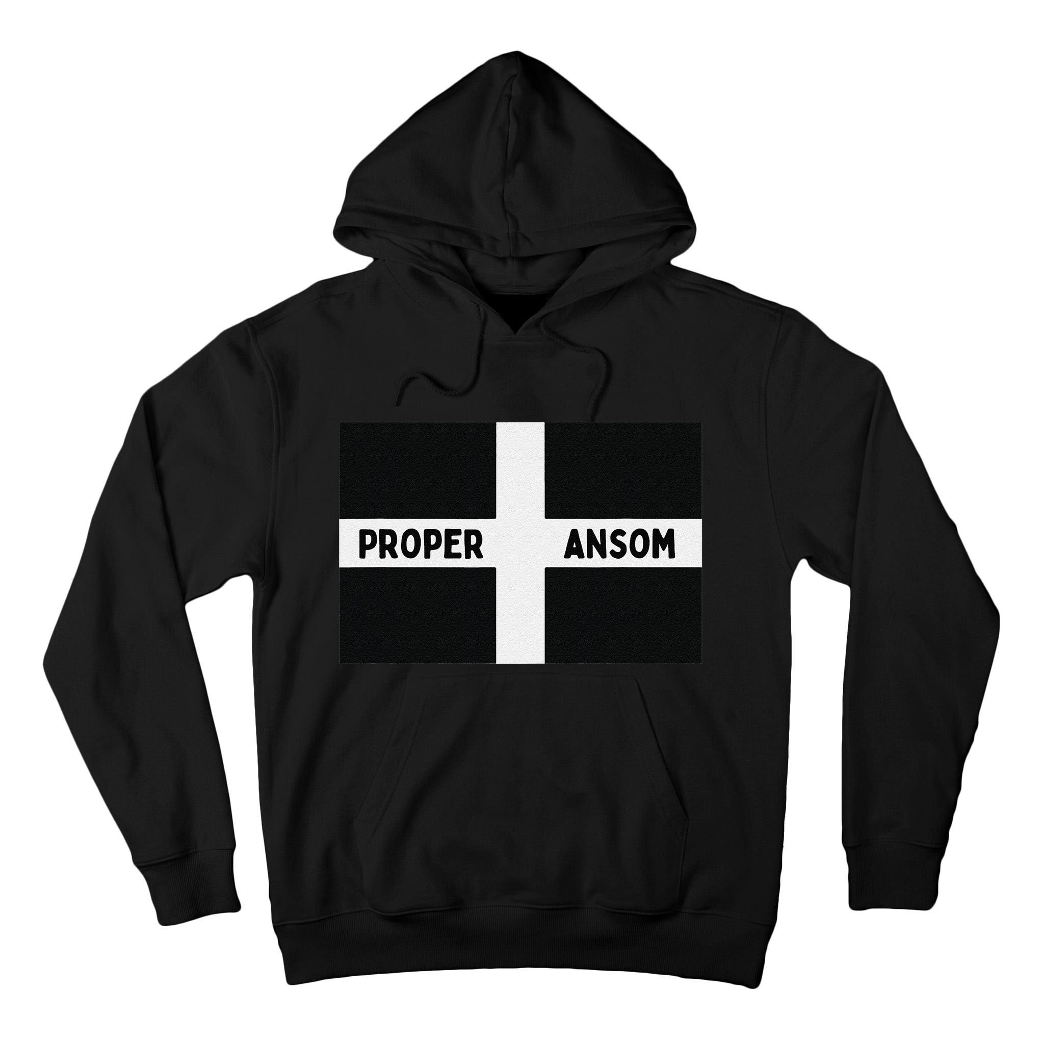 Proper Ansom Cornish Saying Cornwall Tall Hoodie